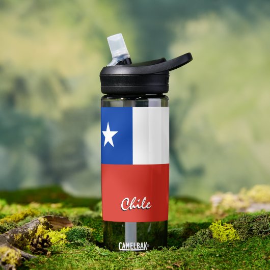 Chileense fles, patriottische vlag waterfles (Buiten)