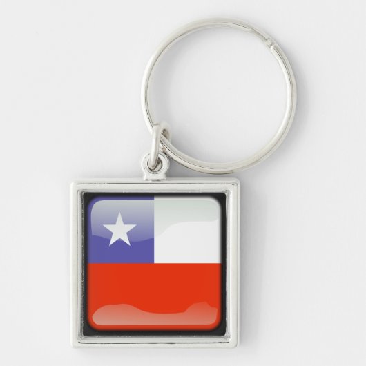 Chileense gepolijst sleutelhanger (Voorkant)