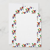 Chileense Ierse VS Shamrock Family Reunion Kaart (Achterkant)