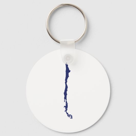 Chileense kaart sleutelhanger (Voorkant)