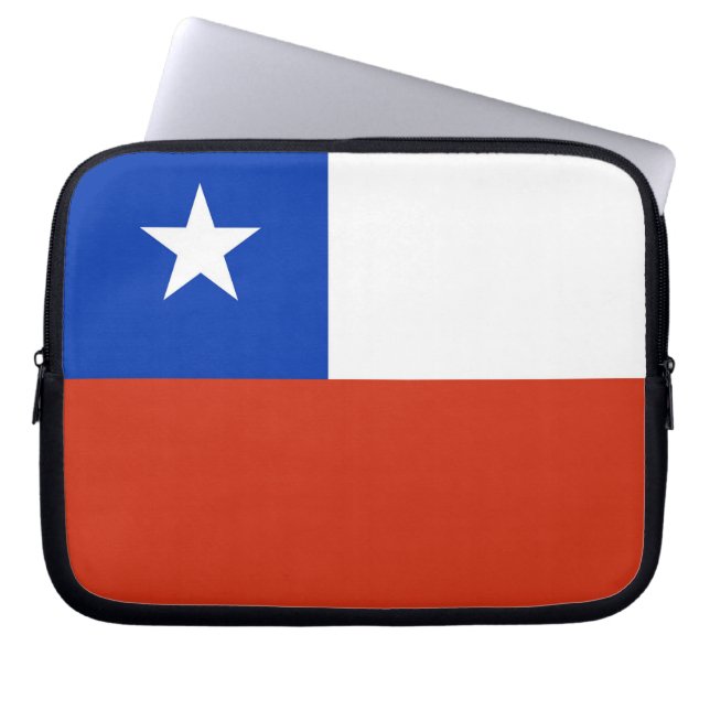 Chileense laptophoes laptop sleeve (Voorkant)