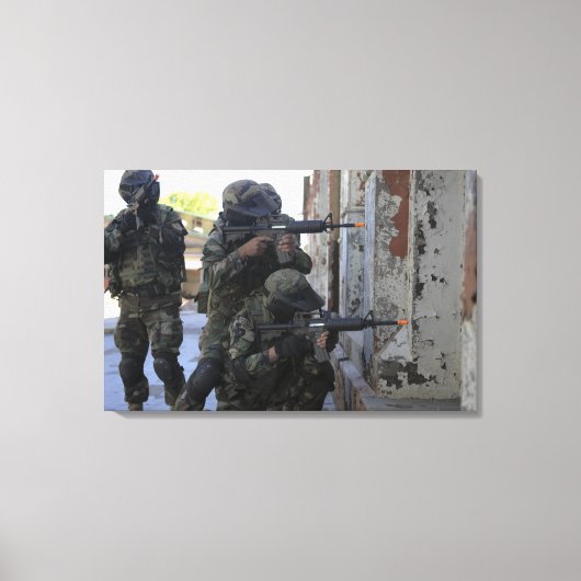 Chileense mariniers canvas afdruk (Voorkant)