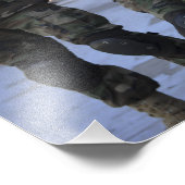 Chileense mariniers foto afdruk (Hoek)