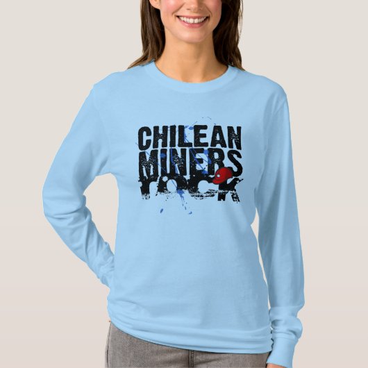 Chileense miners Rock! T-shirt (Voorkant)