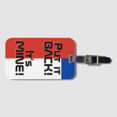 Chileense nationale vlag Funny Patriotic Bagagelabel (Voorkant (horizontaal))