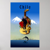 Chileense reisposter poster (Voorkant)