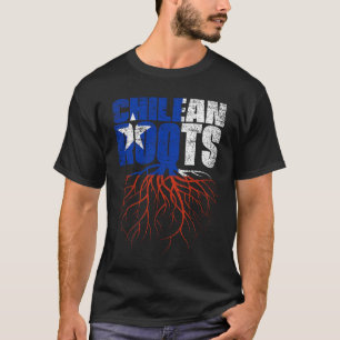 Chileense roense erfgoedvlag t-shirt