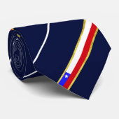 Chileense strepen stropdas (Opgerold)