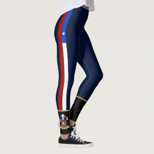 Chileense strepenvlag leggings