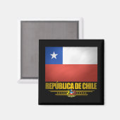 "Chileense trots" Magneet (Voorkant / Achterkant)