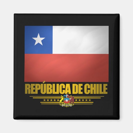 "Chileense trots" Magneet (Voorkant)