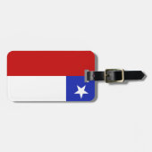 Chileense vlag bagagelabel (Voorkant horizontaal)
