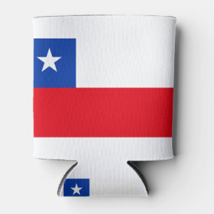 Chileense vlag blikjeskoeler