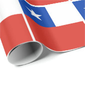 Chileense vlag cadeaupapier (Rol Hoek)