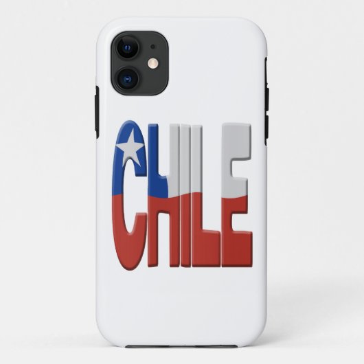 Chileense vlag Case-Mate iPhone case (Achterkant)