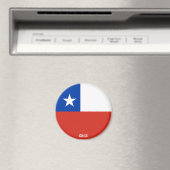 Chileense vlag Charming Patriotic Magneet (Insitu (Vaatwasser))