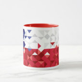 Chileense vlag, Chileense Mok voor kleuren (Midden)