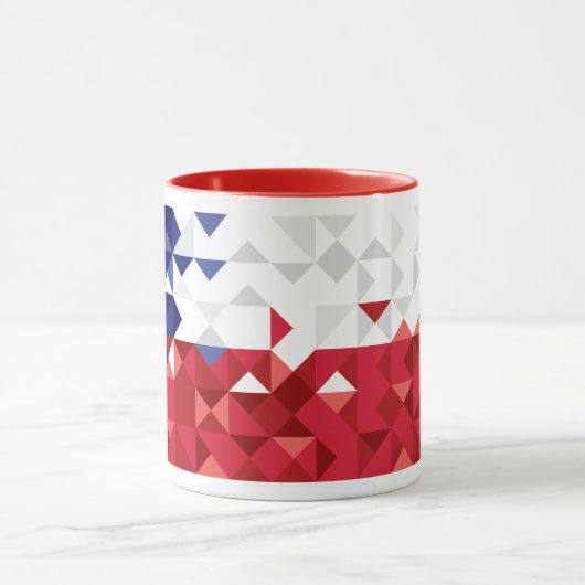 Chileense vlag, Chileense Mok voor kleuren (Midden)