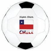 Chileense vlag gepersonaliseerd voetbal (Voorkant)