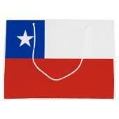 Chileense vlag groot cadeauzakje (Voorkant)