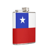 Chileense vlag heupfles (Rechts)