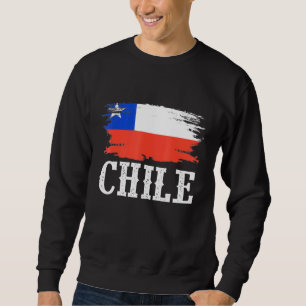  Chileense vlag Ik hou van Chili Trui