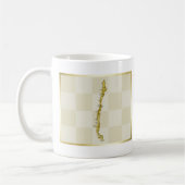 Chileense vlag + kaartMok Koffiemok (Links)