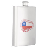 Chileense vlag Klimaatkarabiner Flacon (Rechts)