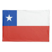 Chileense vlag kussensloop (Achterkant)