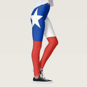 Chileense vlag leggings