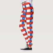Chileense vlag leggings (Links)
