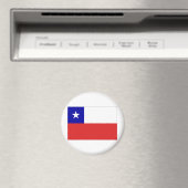 Chileense vlag magneet (Insitu (Vaatwasser))