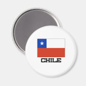 Chileense vlag magneet (Voorkant / Achterkant)