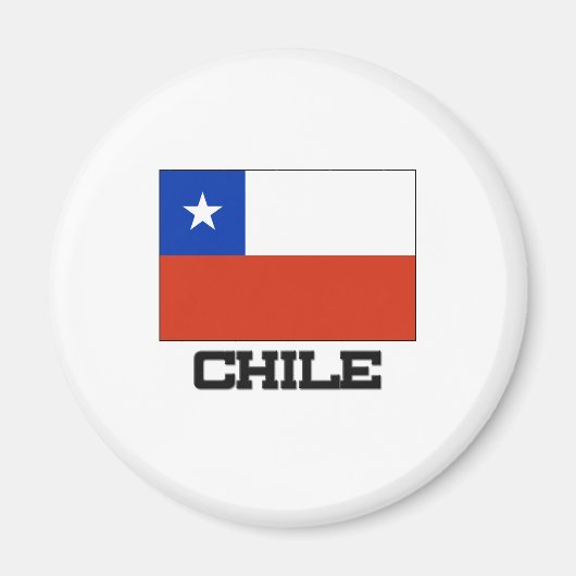 Chileense vlag magneet (Voorkant)
