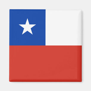 Chileense vlag magneet