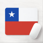 Chileense vlag muismat (Met muis)