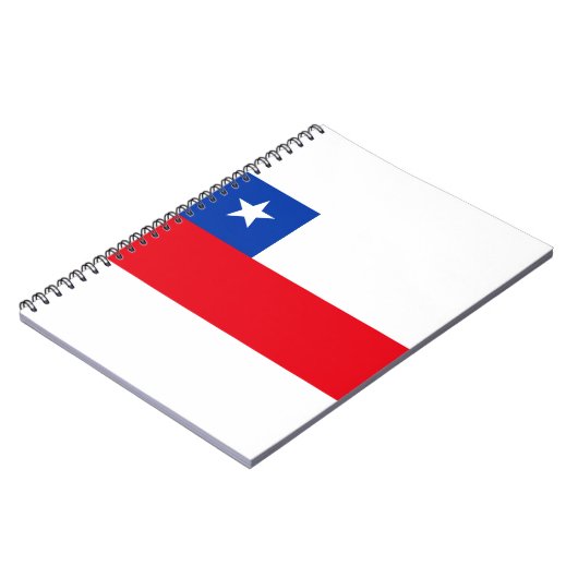 Chileense vlag notitieboek (Linkerzijde)