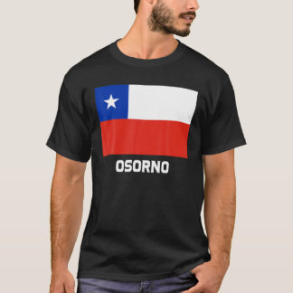 Chileense vlag Osorno Republica Emblem Escudo Band T-shirt