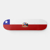 Chileense vlag persoonlijk skateboard (Horizontaal)