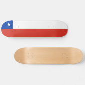 Chileense vlag persoonlijk skateboard (Horizontaal)