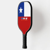 Chileense vlag pickleball paddle (Links)