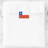 Chileense vlag ronde sticker (Tas)