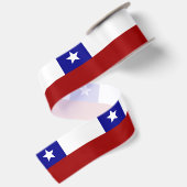 Chileense vlag satijnen lint (Achterkant)
