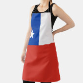 Chileense vlag schort (Insitu)