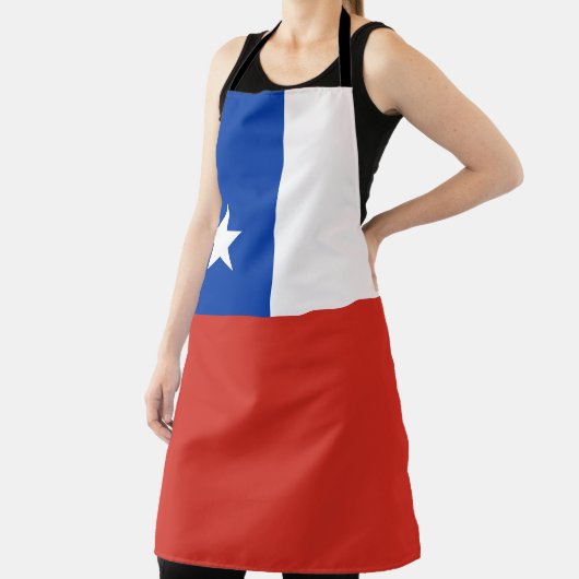 Chileense vlag schort (Insitu)