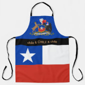 Chileense vlag Schort, Chile Chefs keuken Schort (Voorkant)