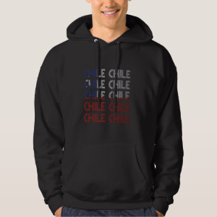 Chileense vlag Spaanse erfgoed maand Kinder jongen Hoodie