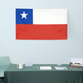 Chileense vlag spandoek (Beurs)