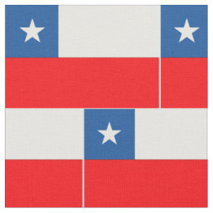 Chileense vlag stof