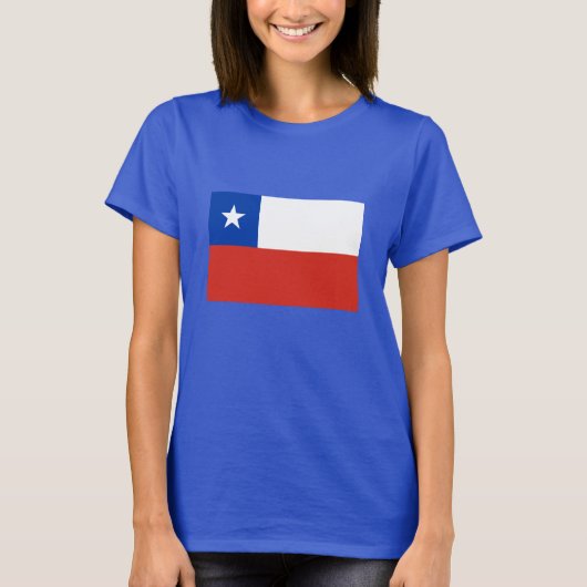 Chileense vlag t-shirt (Voorkant)